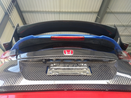 15-17 CIVIC FK2 TYPE-R OE STYLE TAILGATE GARNISH