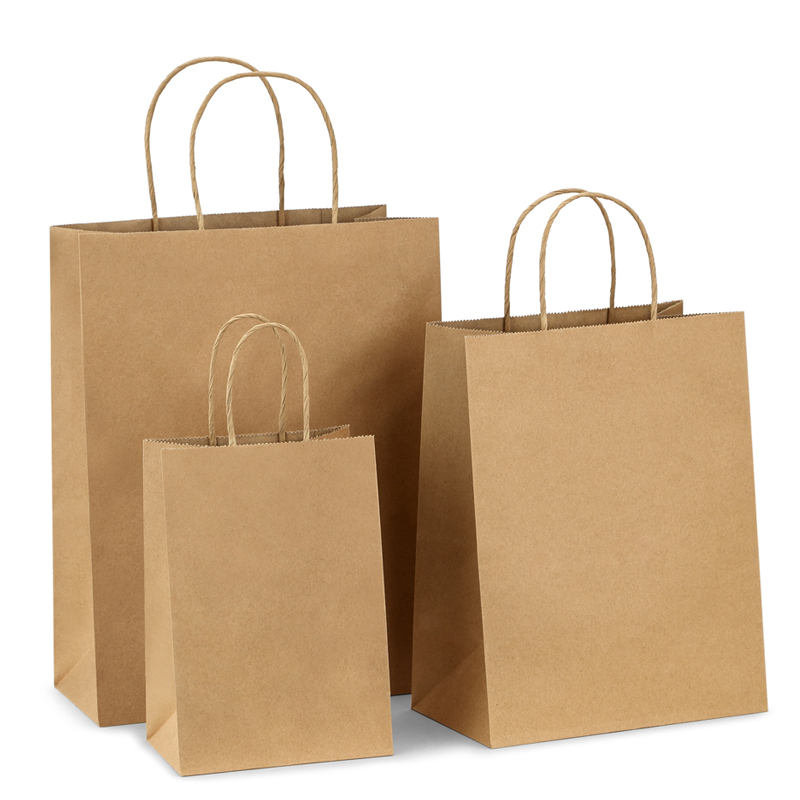 Custom stand up food packaging paper bag