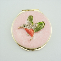 Cute bird makeup mirror/Birthday gifts for her