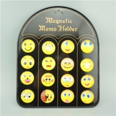 Cute expression pattern fridge magnets