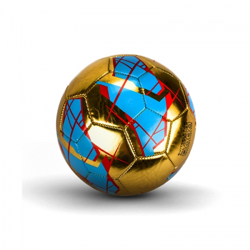 Size 2 metalic pvc football soccer ball