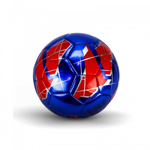 Size 2 metalic pvc football soccer ball