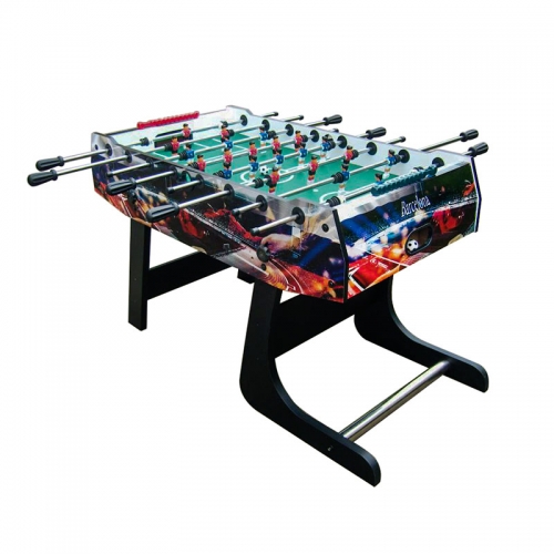 OEM design 5' MDF foldable soccer table foosball table for sale