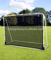 3 in 1 Portable Foldable Metal soccer Goal with training target goal