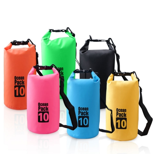 PVC Waterproof Dry Bag With Shoulder Strap, Lightweight Dry Sack