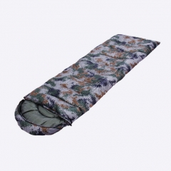 Outdoor Camouflage Mummy Sleeping Bag with Carry Bag