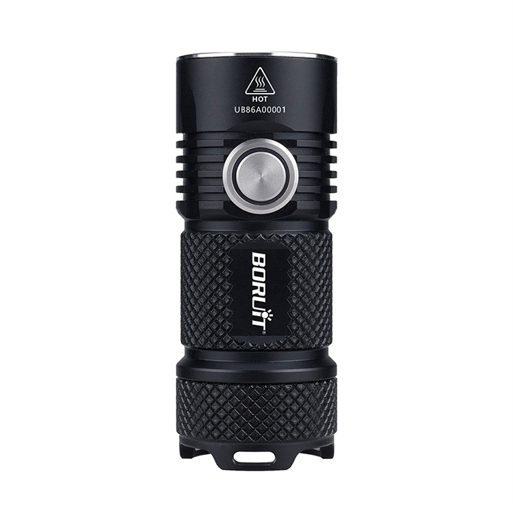 Boruit BC15 Most Powerful 3000 Lumen 4 LEDs Flash Light Portable Mini USB Rechargeable Flashlight