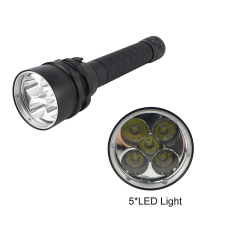 6000 Lumen Magnetic Switch led Flashlight 5L2 Diving Torch