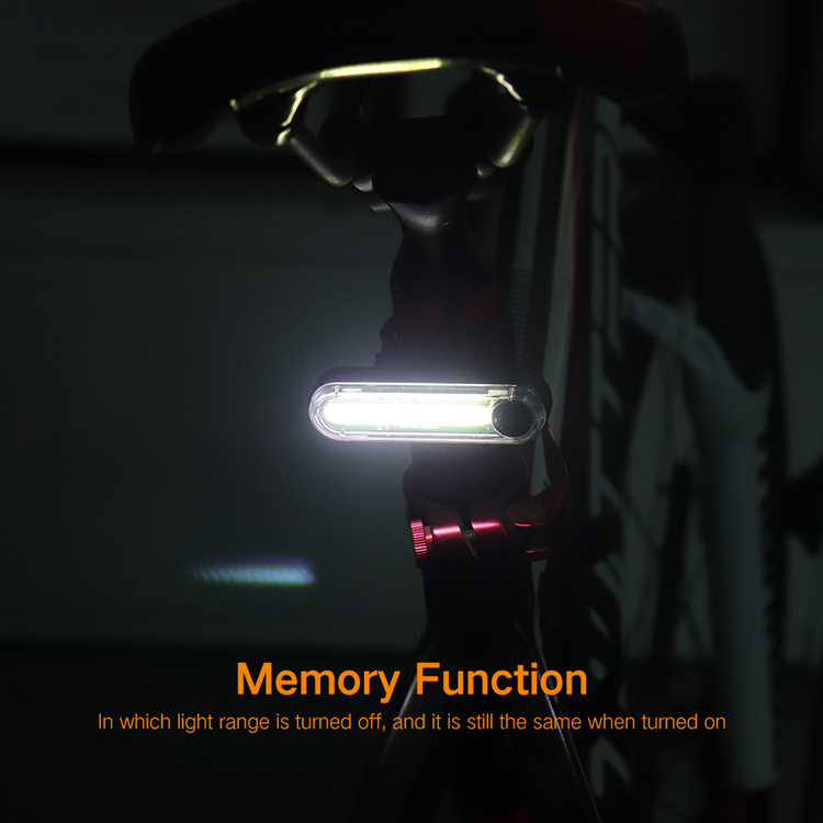 Waterproof Night Riding Accessories Custom Logo Rechargeable Usb Led Bike rear Light