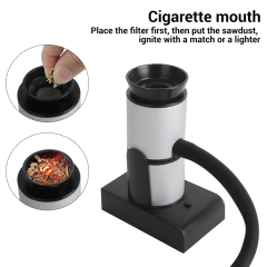 Portable Smoker Smoke Gun Infuser Enhance Taste Smoky Salmon Smoke Infuser Gun Handheld Smoking Gun