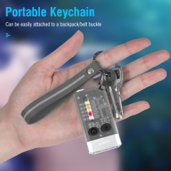 V10 Mini Keychain Flashlight Usb-c Rechargeable Edc Flashlight With UV Light High Power 1000 Lumens Fluorescent Edc Flashlight