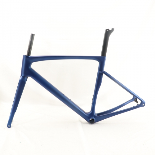 VB-R-168 Light Weight Carbon Road Bike Frameset Matte Metallic Blue Finish