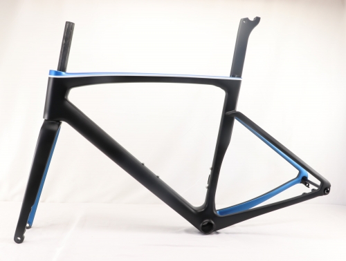 VB-R-168 Light Weight Carbon Road Bike Frameset Matte Metallic Blue & Black