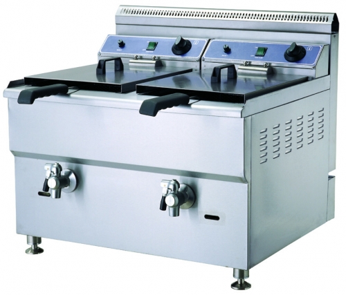 Counter top Gas Fryer   HEF(IEF)-182  CE APPROVED