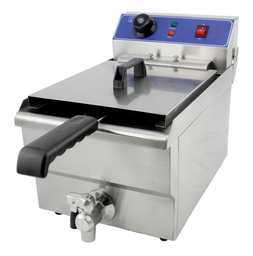 Counter top Electric Fryer With Drain  HEF(IEF)-101  CE APPROVED