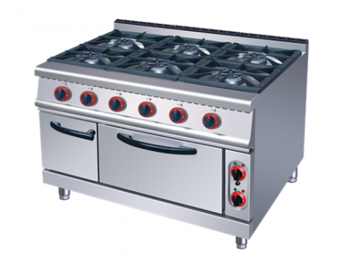 Six Burner Gas Range with Oven  HGR(IGR)-996