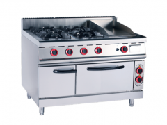 Four Burner Gas Range with  Griddle  HGR(IGR)-992