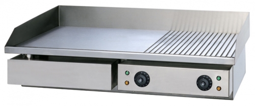 Commercial Electric Griddle HEG-822 (half grooved)