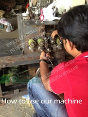 How to use our machine