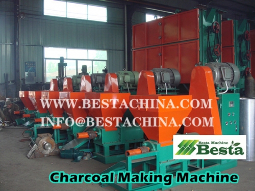 Bamboo Charcoal Making Machine, Wooden Charcoal Making Machine