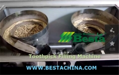 Toothpick Plastic Container Filling Machine