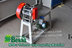 Bamboo Strip Thinner Strip Layering Machine