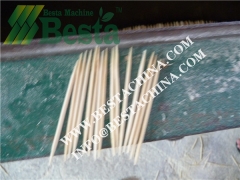 Bamboo toothpick making process
