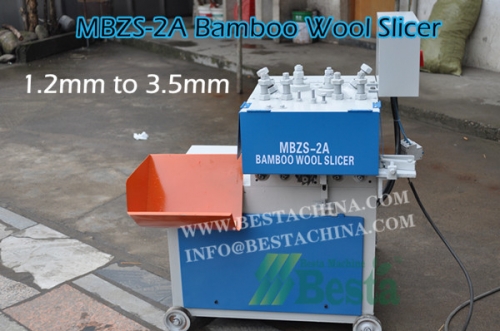 Bamboo Stick Making Machine, MBZS-2A Bamboo wool slicer