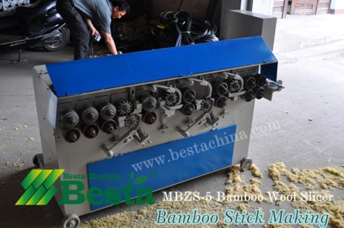 Bamboo Stick Making Machine, MBZS-5 Bamboo Wool Slicer