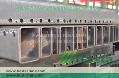 Strand woven beam mould , Strand Woven Bamboo Flooring Machine