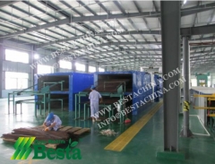 Drying Machine, Drying Tunnel for Strand woven floorings