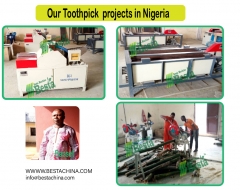 Our Bamboo Toothpick Projects in Nigeria