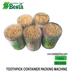 Toothpick Filling Machine,Toothpick Plastic Container Packing Machine