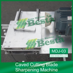 Caved Cutting Blade Sharpening Machine