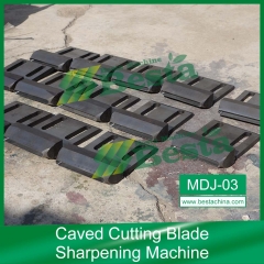 Caved Cutting Blade Sharpening Machine