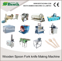 Wooden Ice spoon making machine, medical spoon machines