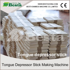 Wooden Tongue depressor Stick Machine