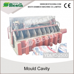 Strand woven bamboo block (mould cavity)