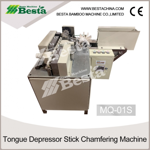 Tongue Depressor Stick Chamfering Machine