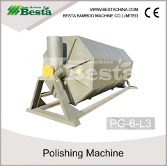 Ice cream stick polishing machine