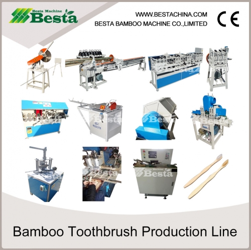 Bamboo Toothbrush Making Machine