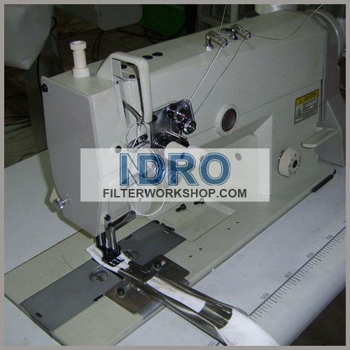 filter bag snap band sewing machine