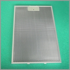 Diamond aluminum mesh air filter for automobile air filter