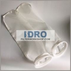 Sacs filtrants en nylon à anneau en plastique NMO/Monofilament