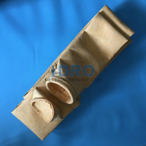 Bolsas de filtro / manga utilizada en el horno de eje de la industria de materiales de construcción