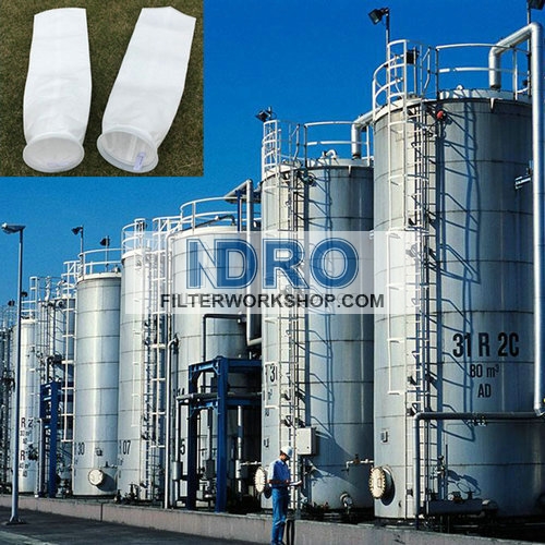 sacos de filtro para filtração na produção de petróleo / gás