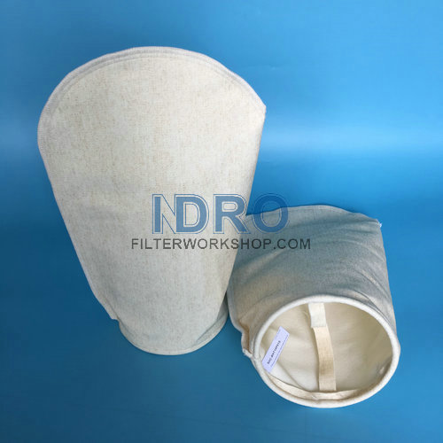 1-15 micron(µm) Aramid Nomex Felt Filter Bags Socks