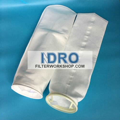 Waste or recycled vegetable oil filter bags