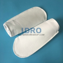 Bolsa de filtro de fieltro de polipropileno (PP)/poliéster (PE) cosido
