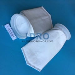 Bolsas de filtro de fieltro de poliéster (PE) de polipropileno (PP) de anillo de plástico